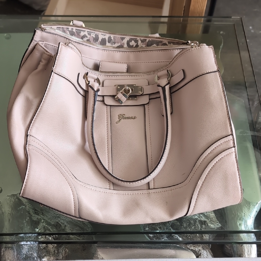 Guess Blush Pink Shoulder Bag
